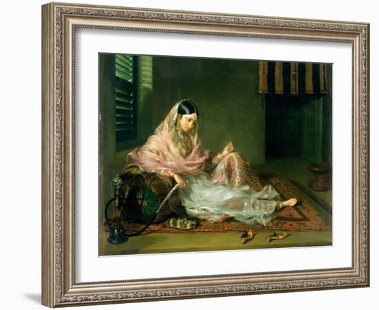 Muslim Lady Reclining, 1789-Francesco Renaldi-Framed Giclee Print