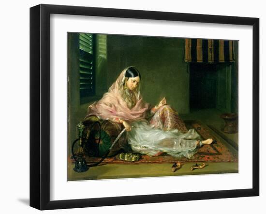 Muslim Lady Reclining, 1789-Francesco Renaldi-Framed Giclee Print