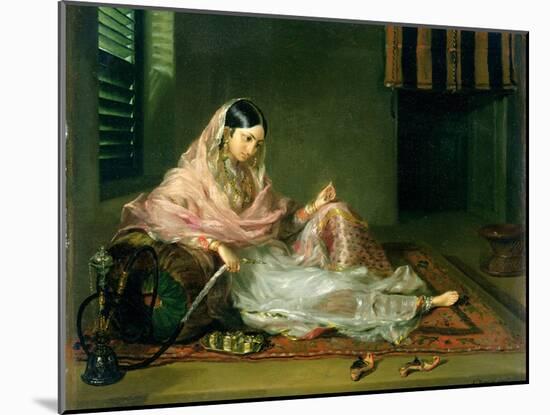 Muslim Lady Reclining, 1789-Francesco Renaldi-Mounted Giclee Print