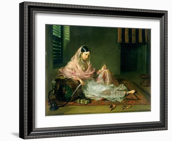 Muslim Lady Reclining, 1789-Francesco Renaldi-Framed Giclee Print