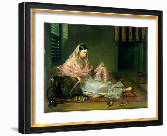 Muslim Lady Reclining, 1789-Francesco Renaldi-Framed Giclee Print