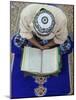 Muslim Man Reading the Quran in Mosque, Ho Chi Minh City, Vietnam, Indochina, Southeast Asia, Asia-null-Mounted Photographic Print