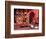 Muslim Man Walks by Wall of Moroccan Pottery, Marrakech, Morocco-John & Lisa Merrill-Framed Photographic Print