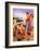 Mussel Fishers of Berneval-Pierre-Auguste Renoir-Framed Giclee Print