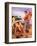 Mussel Fishers of Berneval-Pierre-Auguste Renoir-Framed Giclee Print