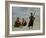 Mussel Gatherers, Brittany-August Wilhelm Nikolaus Hagborg-Framed Giclee Print