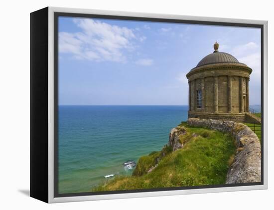 Mussenden Temple, Part of the Downhill Estate, County Londonderry, Ulster, Northern Ireland-Neale Clarke-Framed Premier Image Canvas