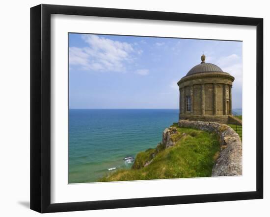 Mussenden Temple, Part of the Downhill Estate, County Londonderry, Ulster, Northern Ireland-Neale Clarke-Framed Photographic Print