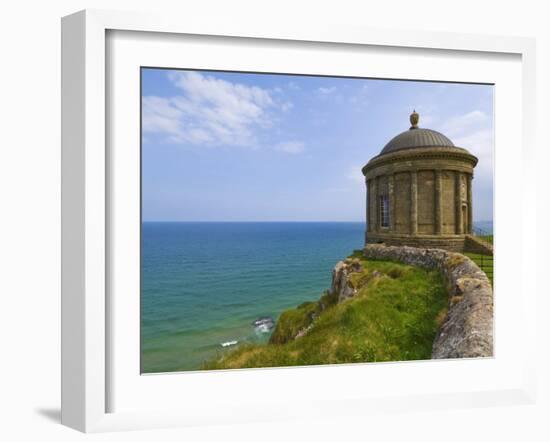 Mussenden Temple, Part of the Downhill Estate, County Londonderry, Ulster, Northern Ireland-Neale Clarke-Framed Photographic Print