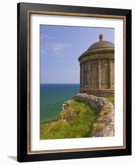 Mussenden Temple, Part of the Downhill Estate, County Londonderry, Ulster, Northern Ireland-Neale Clarke-Framed Photographic Print