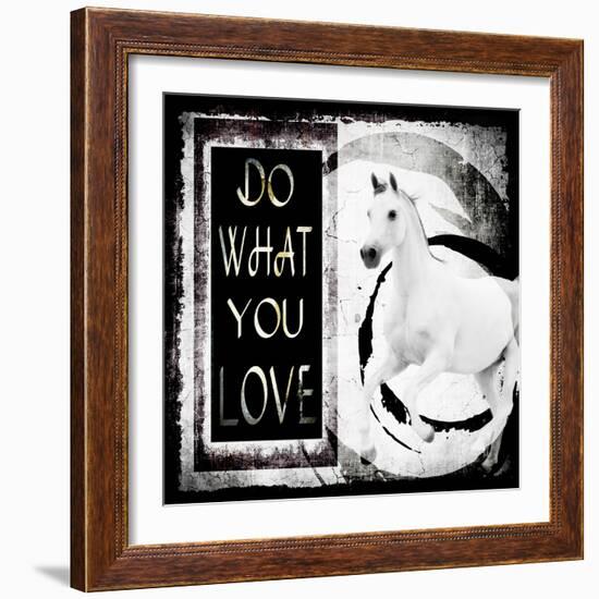 Must Love Horses - Do What You Love-LightBoxJournal-Framed Giclee Print