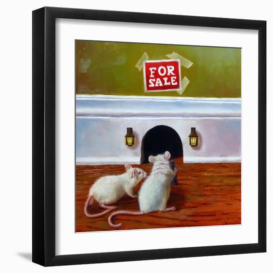 Must See Inside-Lucia Heffernan-Framed Art Print