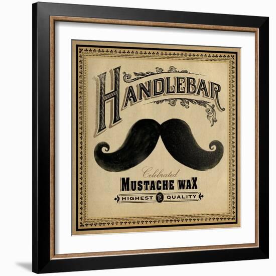 Mustache Wax-Cory Steffen-Framed Giclee Print