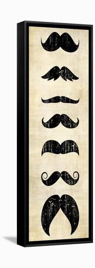 Mustache-Kristin Emery-Framed Stretched Canvas