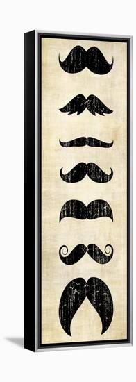 Mustache-Kristin Emery-Framed Stretched Canvas