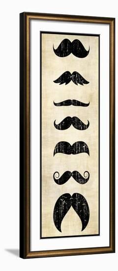 Mustache-Kristin Emery-Framed Art Print