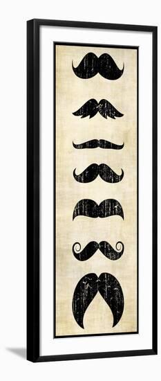 Mustache-Kristin Emery-Framed Art Print