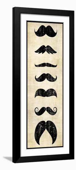 Mustache-Kristin Emery-Framed Art Print