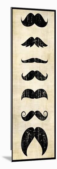 Mustache-Kristin Emery-Mounted Art Print