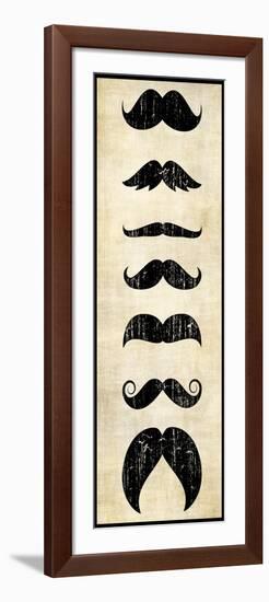 Mustache-Kristin Emery-Framed Art Print