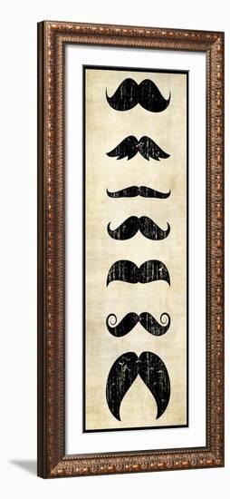 Mustache-Kristin Emery-Framed Art Print