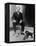 Mustafa Kemal Ataturk, President of Turkey, with His Pet Dogs, Ca. 1930-null-Framed Stretched Canvas