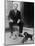 Mustafa Kemal Ataturk, President of Turkey, with His Pet Dogs, Ca. 1930-null-Mounted Photo