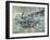 Mustang at Warton-Peter Miller-Framed Giclee Print