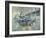 Mustang at Warton-Peter Miller-Framed Giclee Print