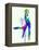 Mustang Girl 2-NaxArt-Framed Stretched Canvas