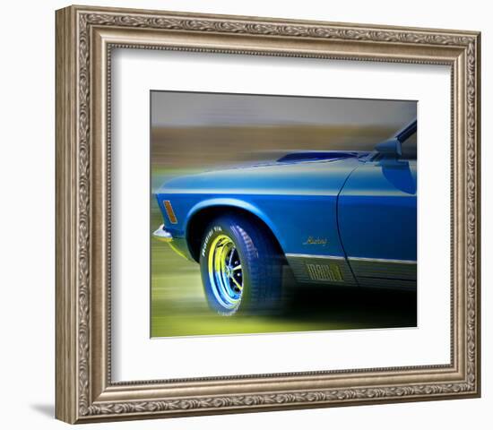 Mustang Mach One-Richard James-Framed Art Print