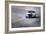 Mustang on Race Track Watercolor-NaxArt-Framed Art Print