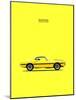 Mustang Shelby GT350 69 Yellow-Mark Rogan-Mounted Art Print