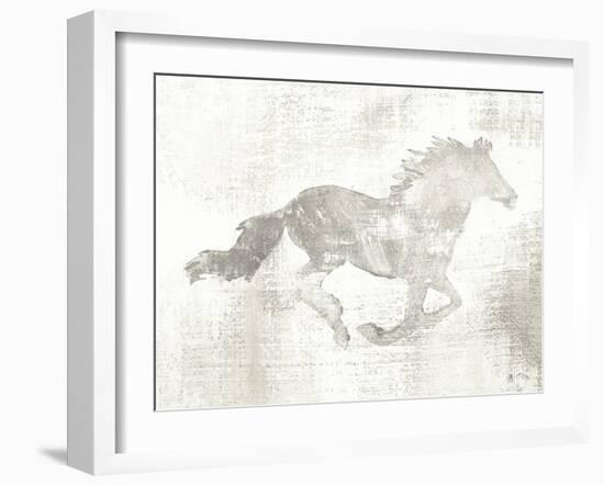 Mustang Study Neutral-Studio Mousseau-Framed Art Print