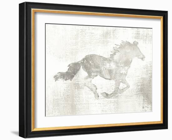 Mustang Study Neutral-Studio Mousseau-Framed Art Print