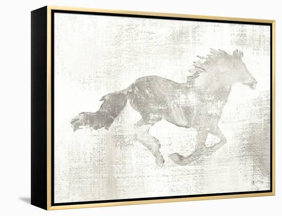 Mustang Study Neutral-Studio Mousseau-Framed Stretched Canvas