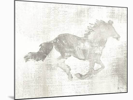 Mustang Study Neutral-Studio Mousseau-Mounted Art Print