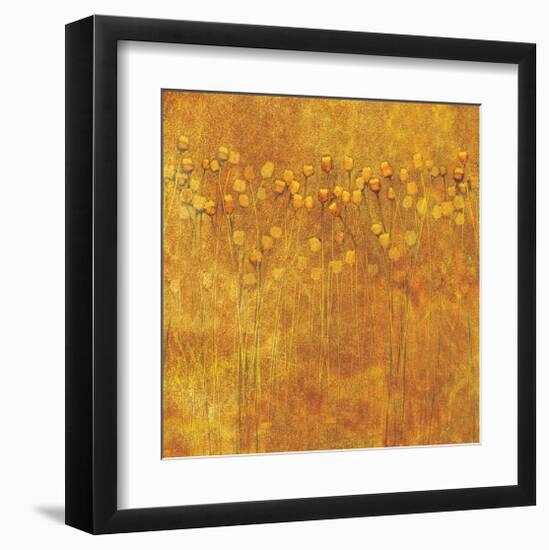 Mustard Jack Poppies-null-Framed Art Print
