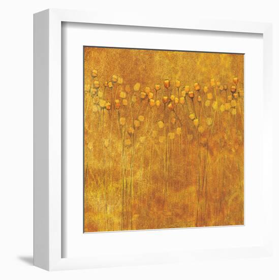 Mustard Jack Poppies-null-Framed Art Print