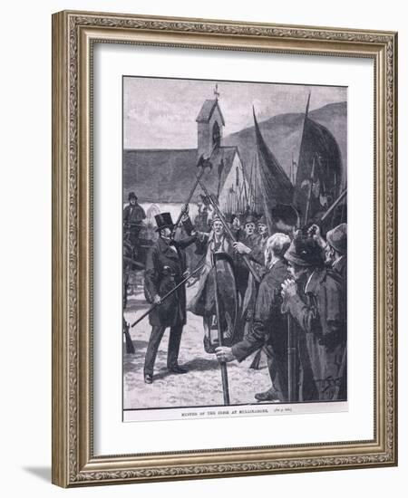 Muster of the Irish at Mullinahone Ad 1848-William Barnes Wollen-Framed Giclee Print