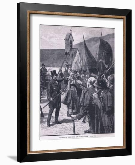 Muster of the Irish at Mullinahone Ad 1848-William Barnes Wollen-Framed Giclee Print