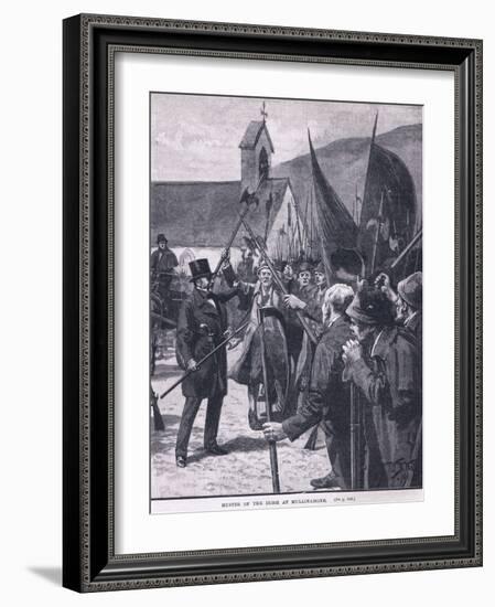 Muster of the Irish at Mullinahone Ad 1848-William Barnes Wollen-Framed Giclee Print