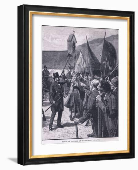 Muster of the Irish at Mullinahone Ad 1848-William Barnes Wollen-Framed Giclee Print