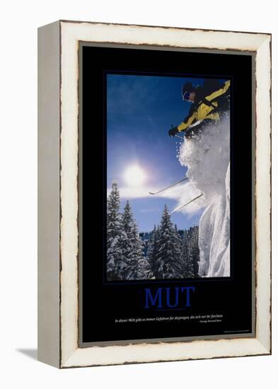 Mut (German Translation)-null-Framed Stretched Canvas