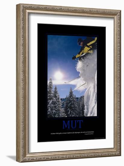 Mut (German Translation)-null-Framed Photo