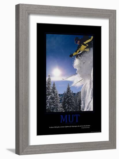 Mut (German Translation)-null-Framed Photo