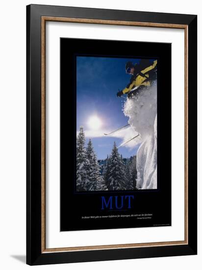 Mut (German Translation)-null-Framed Photo