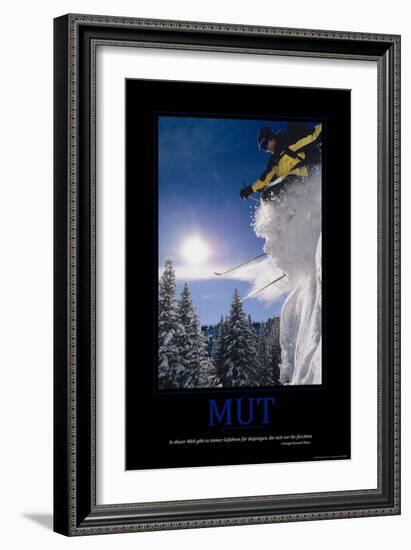 Mut (German Translation)-null-Framed Photo