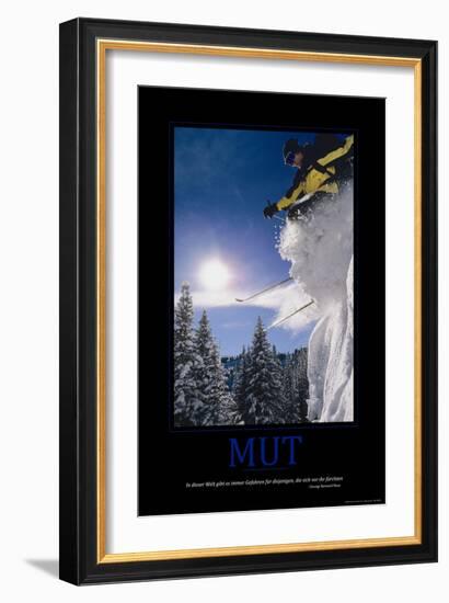 Mut (German Translation)-null-Framed Photo