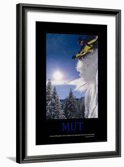 Mut (German Translation)-null-Framed Photo